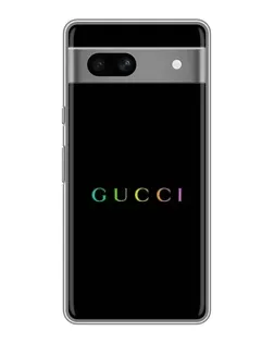 Чохол для Google Pixel 7A з картинкою «Gucci — неоновий мінімалізм»