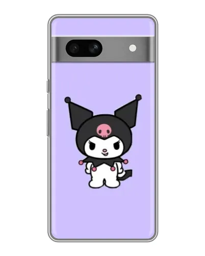 Чохол для Google Pixel 7A з картинкою «Kuromi — ніжний фіолетовий»
