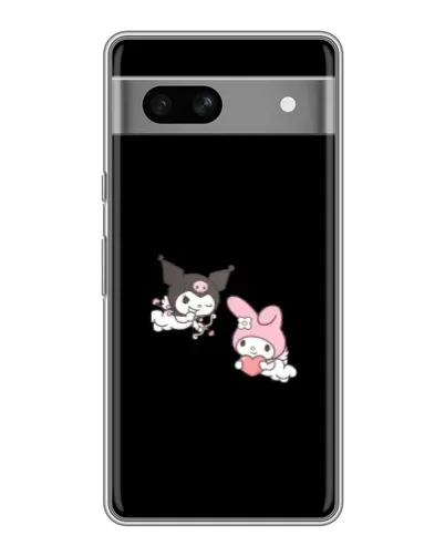 Чохол для Google Pixel 7A з картинкою «My Melody та Kuromi»