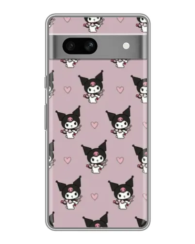Чохол для Google Pixel 7A з картинкою «Kuromi — нічний сон»