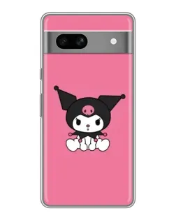 Чехол для Google Pixel 7A с картинкой «Хмурая Kuromi»