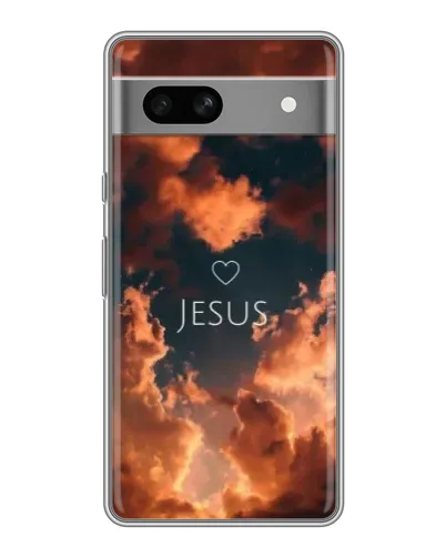 Чохол для Google Pixel 7A з картинкою «Сяйво Імені Jesus»