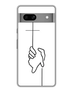 Чохол для Google Pixel 7A з картинкою «Рука тримає»