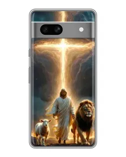 Чохол для Google Pixel 7A з картинкою «Лев Юди та Світло»