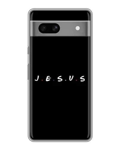 Чохол для Google Pixel 7A з картинкою «Крапки віри J.E.S.U.S.»