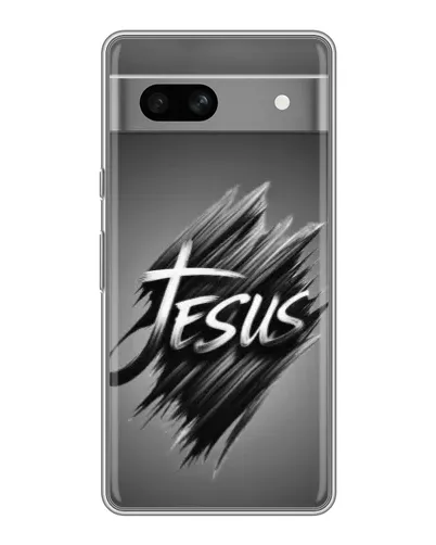 Чохол для Google Pixel 7A з картинкою «Напис Jesus Graffiti»