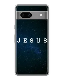 Чохол для Google Pixel 7A з картинкою «Зоряне небо Jesus»