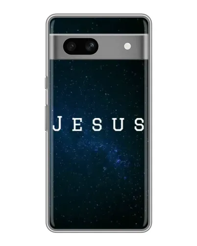 Чохол для Google Pixel 7A з картинкою «Зоряне небо Jesus»