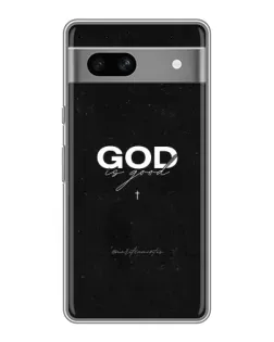 Чохол для Google Pixel 7A з картинкою «GOD — Бог над усім»