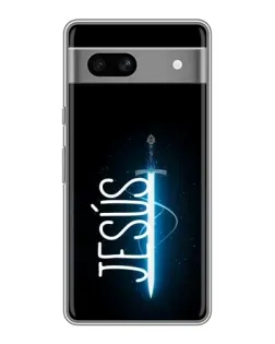 Чохол для Google Pixel 7A з картинкою «Меч Духа Jesus»