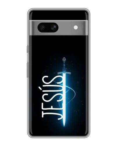Чохол для Google Pixel 7A з картинкою «Меч Духа Jesus»