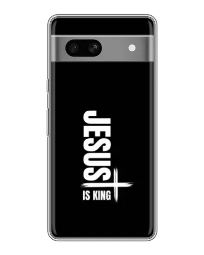 Чохол для Google Pixel 7A з картинкою «Вертикаль віри Jesus»