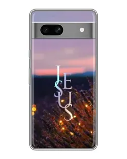 Чехол для Google Pixel 7A с картинкой «Свет Божий ночью»