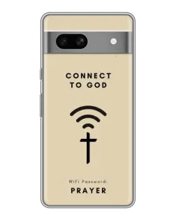 Чехол для Google Pixel 7A с картинкой «Молитва Connect»