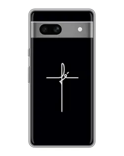 Чехол для Google Pixel 7A с картинкой «Тонкий крест»