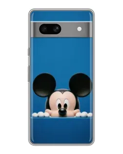 Чохол для Google Pixel 7A з картинкою «Міккі виглядає»