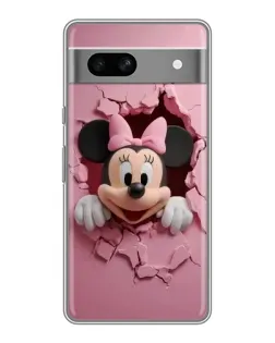 Чохол для Google Pixel 7A з картинкою «Мінні крізь стіну»