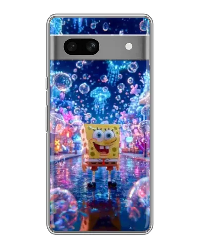 Чохол для Google Pixel 7A з картинкою «Неоновий океан»