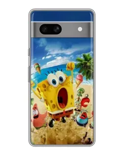 Чохол для Google Pixel 7A з картинкою «Розваги на пляжі»