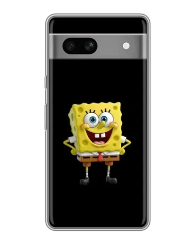 Чохол для Google Pixel 7A з картинкою «Класичний Губка Боб»