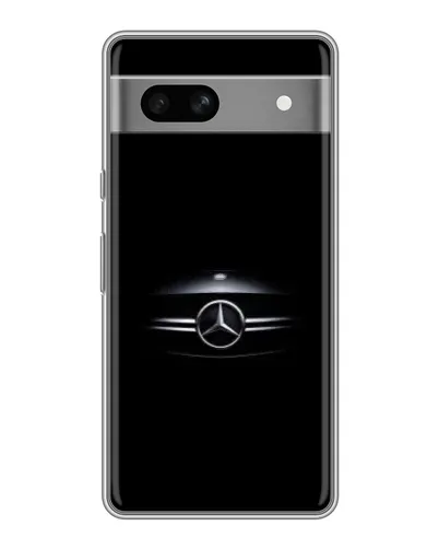 Чехол для Google Pixel 7A с картинкой «Mercedes — абстрактные линии»
