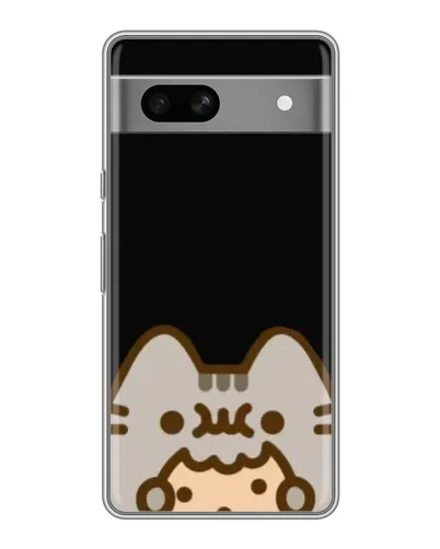 Чохол для Google Pixel 7A з картинкою «Пушин на чорному»