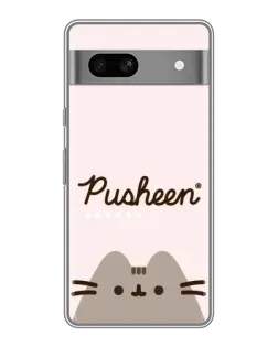 Чохол для Google Pixel 7A з картинкою «Pusheen логотип»