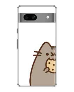Чохол для Google Pixel 7A з картинкою «Пушин з печивом»