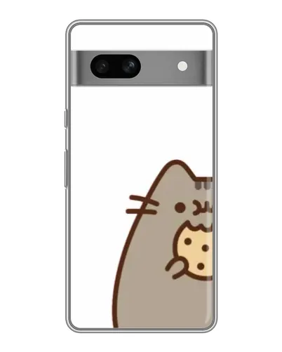 Чохол для Google Pixel 7A з картинкою «Пушин з печивом»