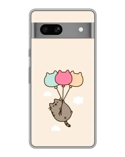 Чохол для Google Pixel 7A з картинкою «Пушин на кульках»