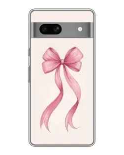 Чехол для Google Pixel 7A с картинкой «Розовый бант»
