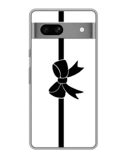 Чехол для Google Pixel 7A с картинкой «Вертикальный бант»