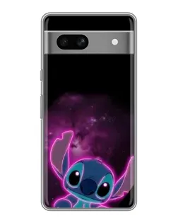 Чехол для Google Pixel 7A с картинкой «Неоновый Stitch»