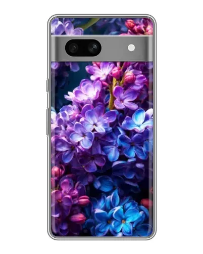 Чехол для Google Pixel 7A с картинкой «Сиреневый цвет»