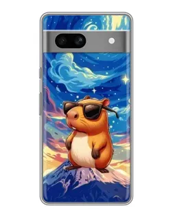 Чохол для Google Pixel 7A з картинкою «Капібара Ван Гога»