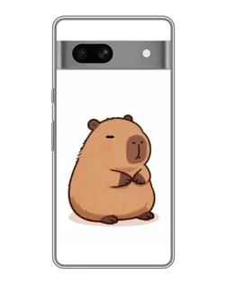 Чохол для Google Pixel 7A з картинкою «Товстенька капібара»