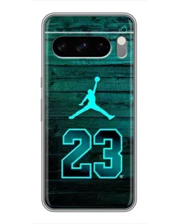 Чохол для Google Pixel 8 Pro з картинкою «Jordan Cyan 23»