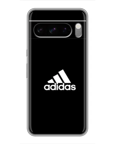 Чохол для Google Pixel 8 Pro з картинкою «Чорна класика Adidas»