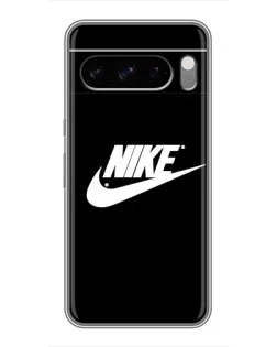 Чехол для Google Pixel 8 Pro с картинкой «Мазки краски Nike»