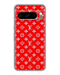 Чехол для Google Pixel 8 Pro с картинкой «Яркий паттерн LV»