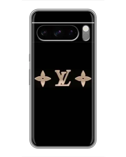 Чехол для Google Pixel 8 Pro с картинкой «Louis Vuitton — минимализм»