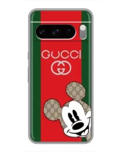 Чохол для Google Pixel 8 Pro з картинкою «Gucci — смуги та Міккі»