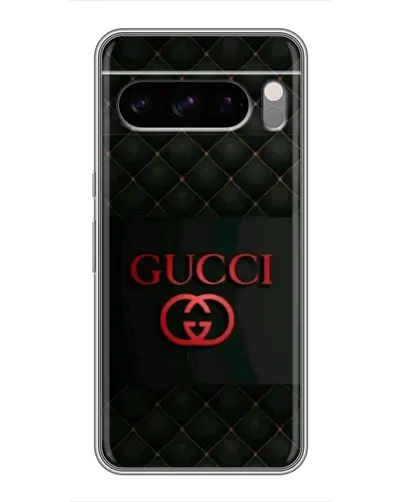 Чохол для Google Pixel 8 Pro з картинкою «Gucci — стьобаний чорний»