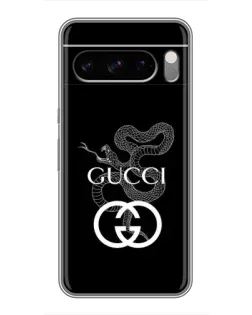 Чохол для Google Pixel 8 Pro з картинкою «Gucci — срібна змія»
