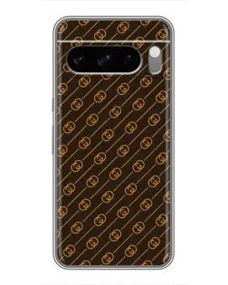 Чохол для Google Pixel 8 Pro з картинкою «Gucci — золоті діагоналі»