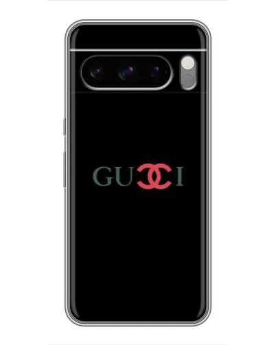 Чохол для Google Pixel 8 Pro з картинкою «Gucci — червоний градієнт»