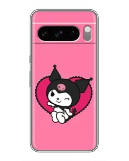 Чохол для Google Pixel 8 Pro з картинкою «Kuromi — любов у серці»