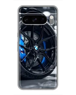 Чохол для Google Pixel 8 Pro з картинкою «Колесо BMW зблизька»