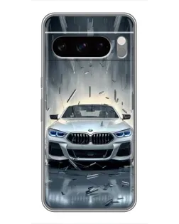 Чохол для Google Pixel 8 Pro з картинкою «BMW у світлі фар»