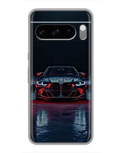 Чохол для Google Pixel 8 Pro з картинкою «BMW на мокрій дорозі»